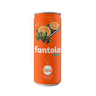 Черноголовка fantola Citrus жб Напиток сильногазированный в Три Вкуса Пицца по цене 144 ₽