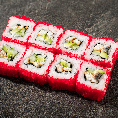 Ролл Калифорния с угрем в In Tasty по цене 520 ₽