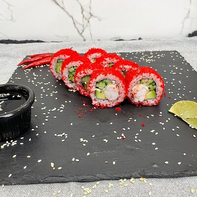 Калифорния с креветкой в Ninja sushi по цене 473 ₽