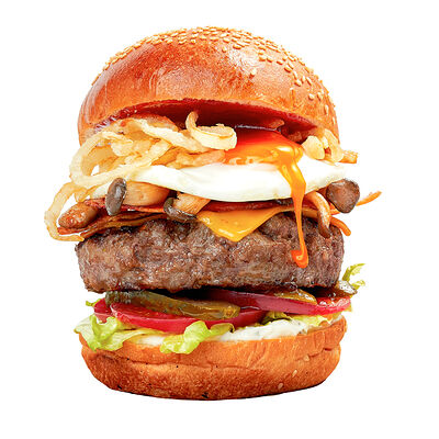 Фирменный бургер в Ёрш по цене 750