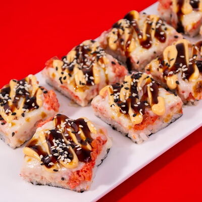 Суши пицца (запечённый) в Камикадзе по цене 631 ₽