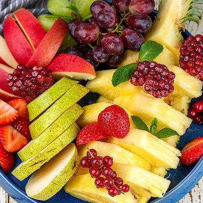 Фруктовая ваза в ЛарисуВаннуХочу по цене 990