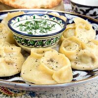 Манты с мясом в Аль-Сафи