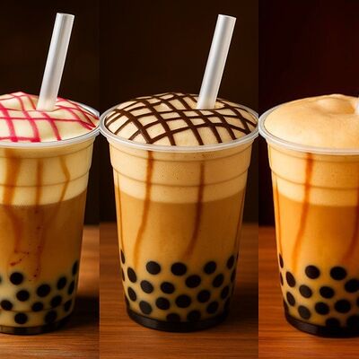 Классический бабл-кофе в ДаблБабл по цене 350 ₽