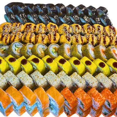 Сет 80 и пицца Маргаритав Sushi n Roll по цене 11890 ₸