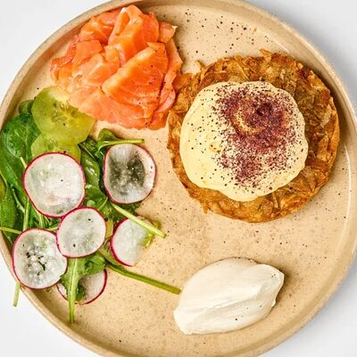 Драник с форелью в Mike&Molly по цене 1060 ₽