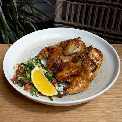 Цыпленок из печи с табуле в Lali по цене 1100 ₽