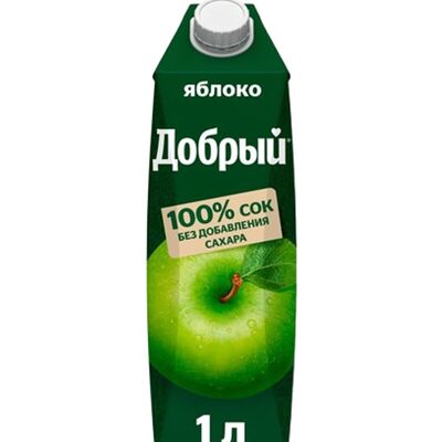 Добрый сок Яблоко в Пора подкреПИЦЦА по цене 240 ₽