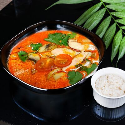 Суп Том ям с курицей в Суши-бар Тунец по цене 301