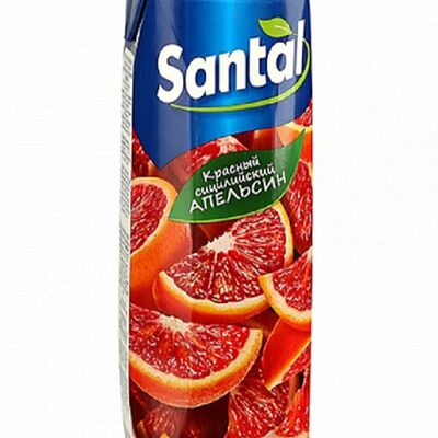 Сок Santal Красный сицилийский апельсин в Ченто Пицца по цене 400 ₽