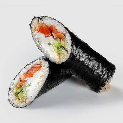 Шауролл с лососем в СУШИБОКС по цене 509 ₽