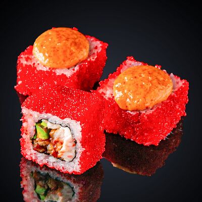 Запеченный острый с угрем в Уми Суши по цене 560 ₽