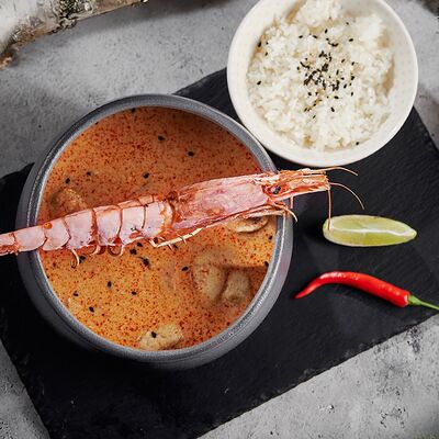 Том Ям с морепродуктами в Гриль бар BQ по цене 630 ₽