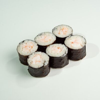 26. Малый ролл: креветкав ЁБИСАН по цене 629 ₽