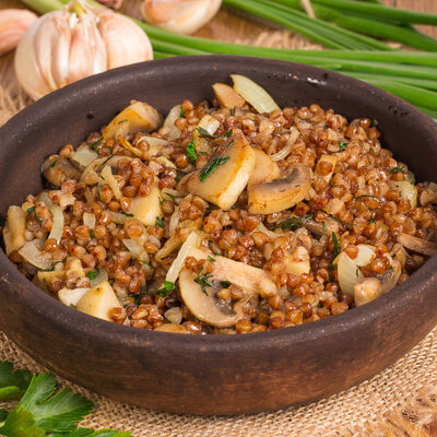 Гречка с грибами в Мушмула по цене 99