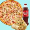 Комбо пицца, шаурма и напиток в Lava Pizza по цене 899