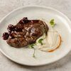 Стейк топ-блейд с вишневым соусом и пюре из сельдерея в Ресторан Европа по цене 1350