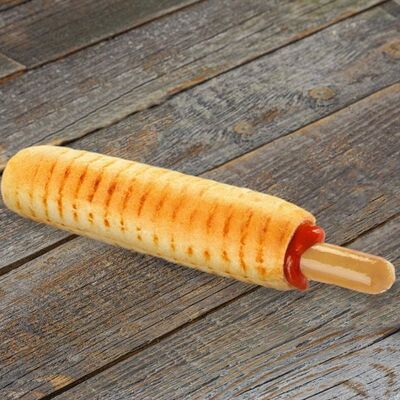 Французский хот-дог с куриной сосиской в ОблаКафе по цене 299 ₽