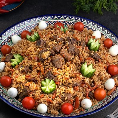 Плов Восточный для большой компаниив Мангал мастер по цене 2300 ₽