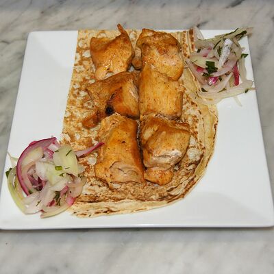 Шашлык из филе куриной грудки в Халяль по цене 450 ₽