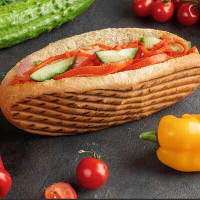 Хот-дог в булке в Шаурма душевная по цене 280 ₽