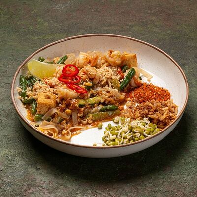 Пад Тай с креветкой в Бай Тай по цене 850 ₽