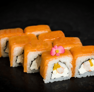 Филадельфия Бали ролл в Атаман-Суши по цене 515 ₽