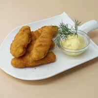 Куриные стрипсы с сырным соусом в Интер-Сити