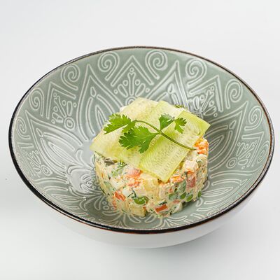 Детское оливье с индейкой в Южанин по цене 49000 сум