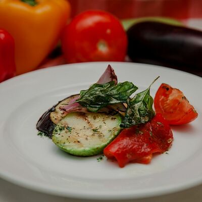 Овощи на мангале в Veranda Shaffran Шафран по цене 300 ₽