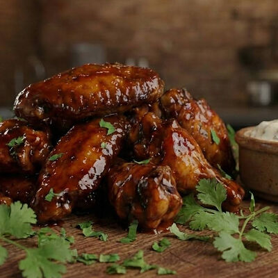 Куриные крылышки BBQ в Kariba burger and steak по цене 590 ₽