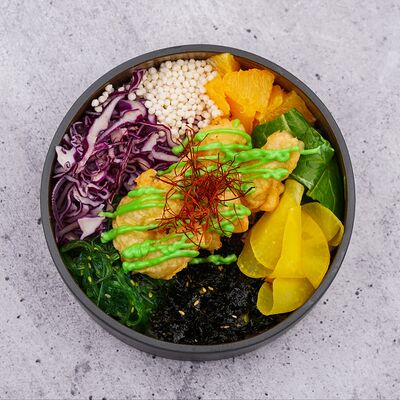 Поке с креветкой васаби в Tsunami по цене 540 ₽