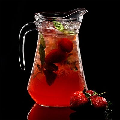 Домашний лимонад клубничный в У Ханумы по цене 540 ₽