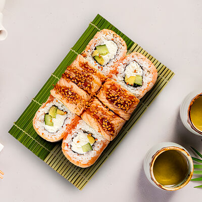 Филадельфия с опаленным лососем в Евразия экспресс по цене 745 ₽