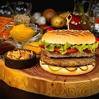 Дабл-бургер в ШаурPro