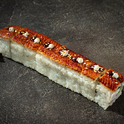 Ролл Дракон с угрем и креветкой в In Tasty по цене 690 ₽