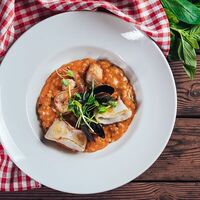 Ризотто с морепродуктами в Tutta La Vita