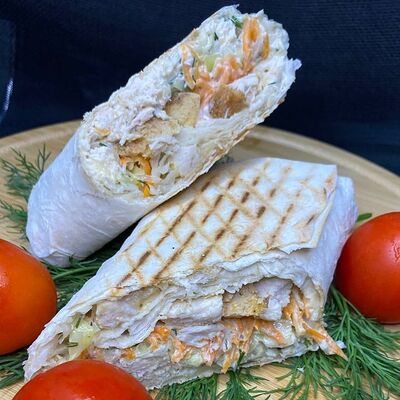 Шаурма с курицей в Хачапурка по цене 395 ₽