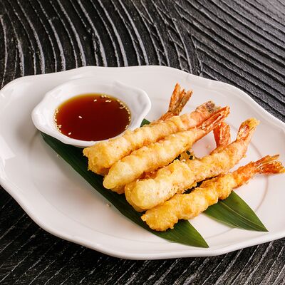 Креветки в темпуре в Ginza по цене 1390 ₽