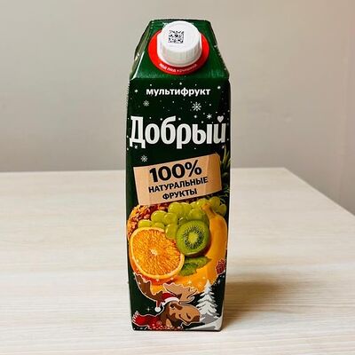 Сок Добрый мультифрукт в Чайхана Файзабад по цене 269 ₽