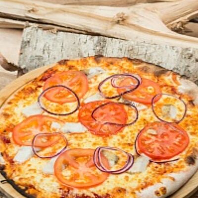 Пицца Футтуччинев БЫСТРАЯДОСТАВКА Pizza мангал шашлык пицца на дровах по цене 899 ₽