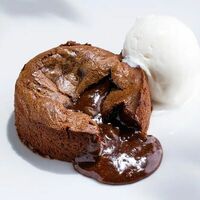 Шоколадная шкатулка с горячим шоколадом в Баклажан