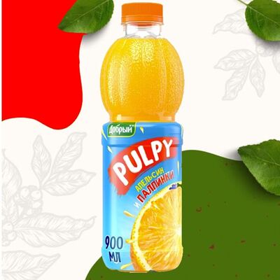 Pulpy со вкусом Апельсина в Шаурма №1 по цене 230 ₽