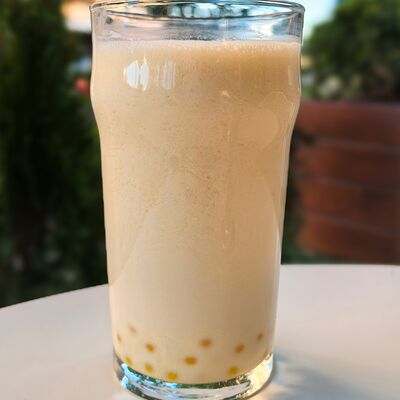 Bubble Tea Милк Шейк Фьюжн Персик-Манго в Breakfast по цене 350 ₽