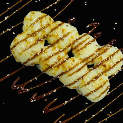 Запеченный ролл с угрем в Kaikan по цене 580 ₽