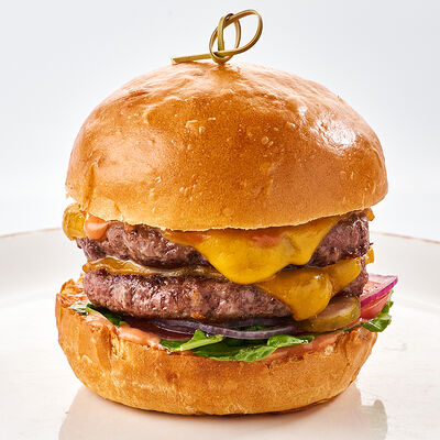 Дабл Чизбургер в Udcкафе Upside Down Cake по цене 670 ₽