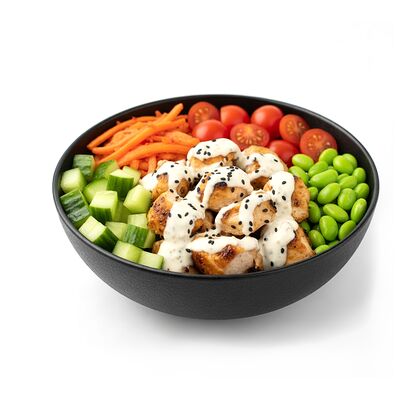 Поке с чесночным цыпленком в Белый КоЁт по цене 465 ₽