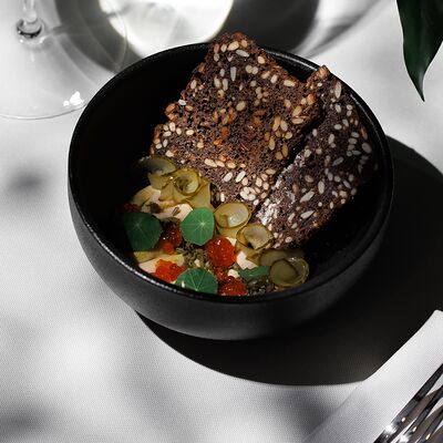 Мусс из печени и филе трески в Марусовка по цене 890 ₽