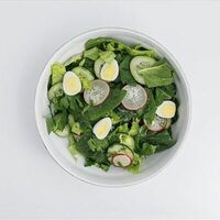 Зеленый салат в Жигули