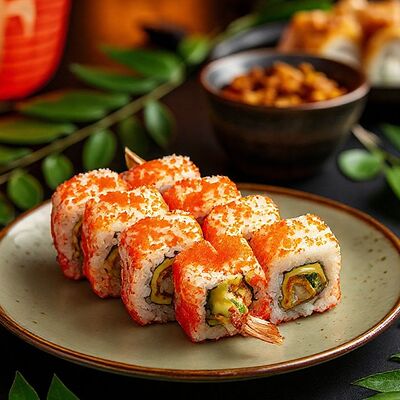 Ролл Масаго эби в Shegai Family по цене 650 ₽